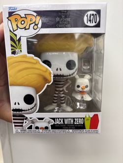 the Funko POP! & Buddy: The Nightmare Before Christmas - Jack with Zero (Beach)