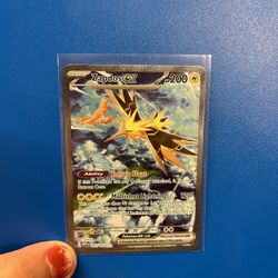 151 Zapdos ex - 202/165 Pokemon