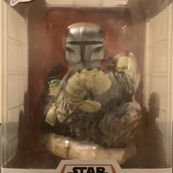 New  POP! Deluxe: Star Wars: The Mandalorian - The Mandalorian with The Child on a Bantha