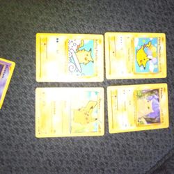 4 Different Pikachu