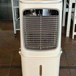  2000CFM Swamp Cooler Air Conditioner, Evaporative Air Cooler with LED Light,Evaporative Coolers with 6.6 Gallon Tank,Remote,12H Timer,120°Oscillating