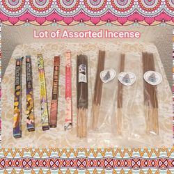 LOT OF ASSORTED INCENSE 