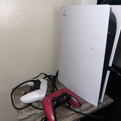 Used PS5/ 2 Controllers/ All Cords Needed (Power And HDMI) 