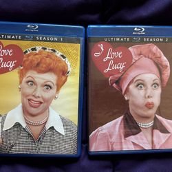 I LOVE LUCY — Season 1 & 2 Blu-Ray Sets 
