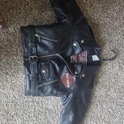 Harley Davidson Leather Jacket 4t