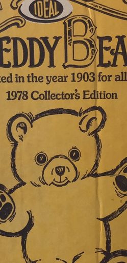 The Original Teddy Bear