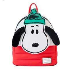 Loungefly Peanuts Collection Mini Backpack New