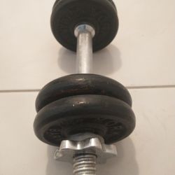 Adjustable Weight Dumbbell - Total 10 Lbs