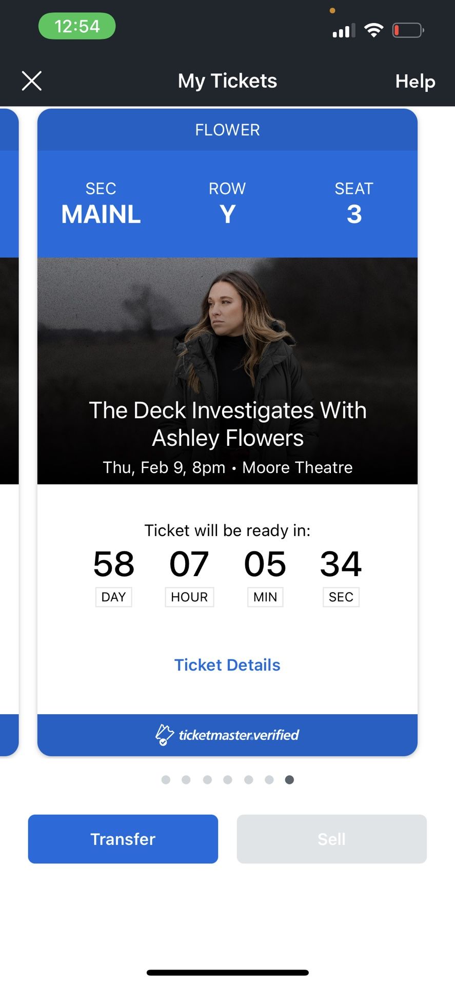 The deck investigates With Ashley Flowers Tickets