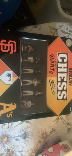 Rivalry Chess San Francisco Giants Oakland Athletics NEW