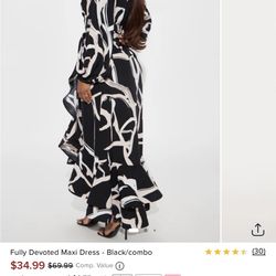 Beautiful Fashion Nova Holiday Dress 