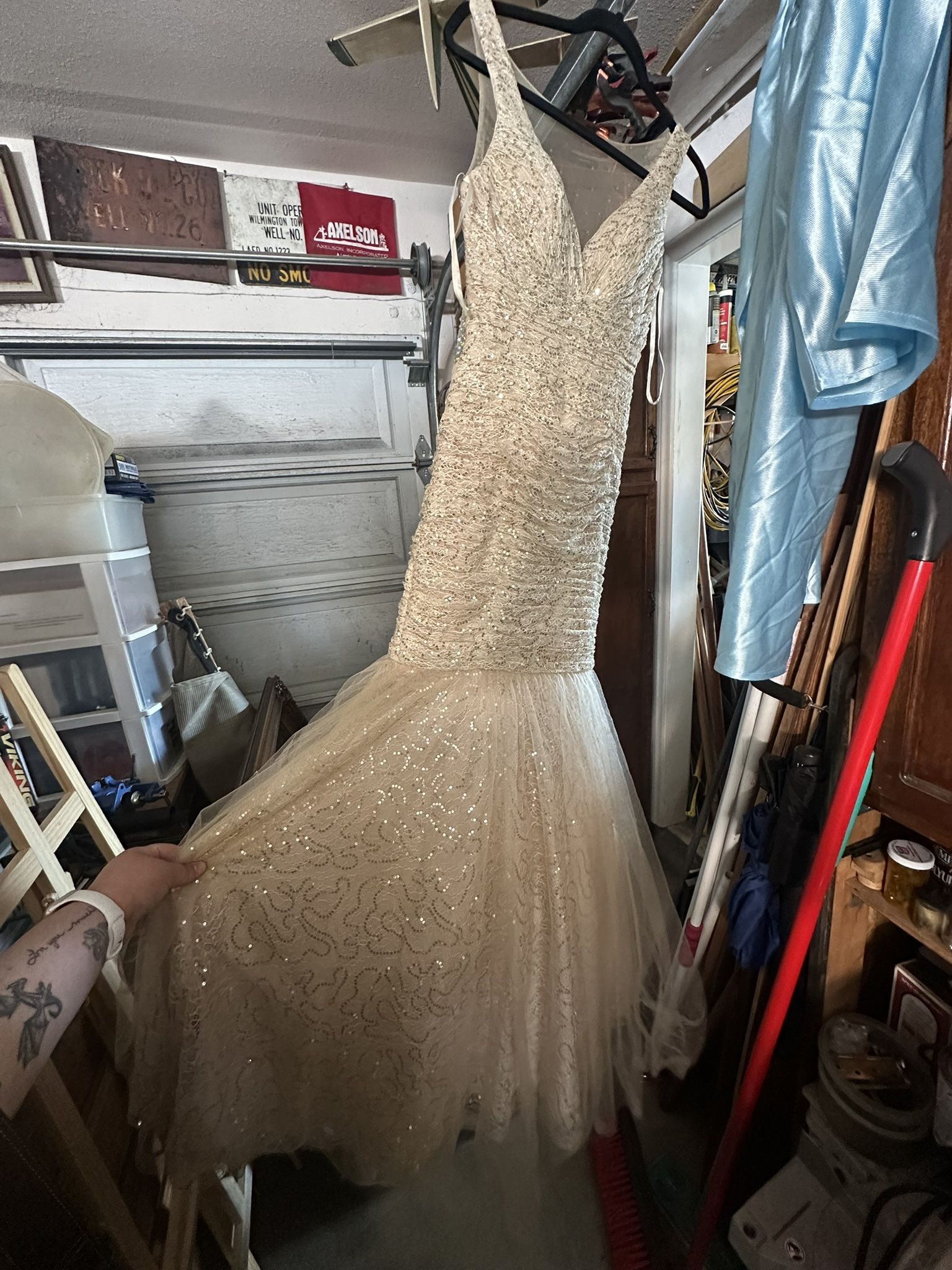 Beautiful Dress For Prom, Wedding, Gala, Etc Size 0 Excellent Condition