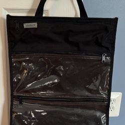 Magellan's toiletries & other accessories hanging travel organizer w adjustable strap