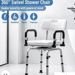360 Degree Swival Shower Chair New In Box
