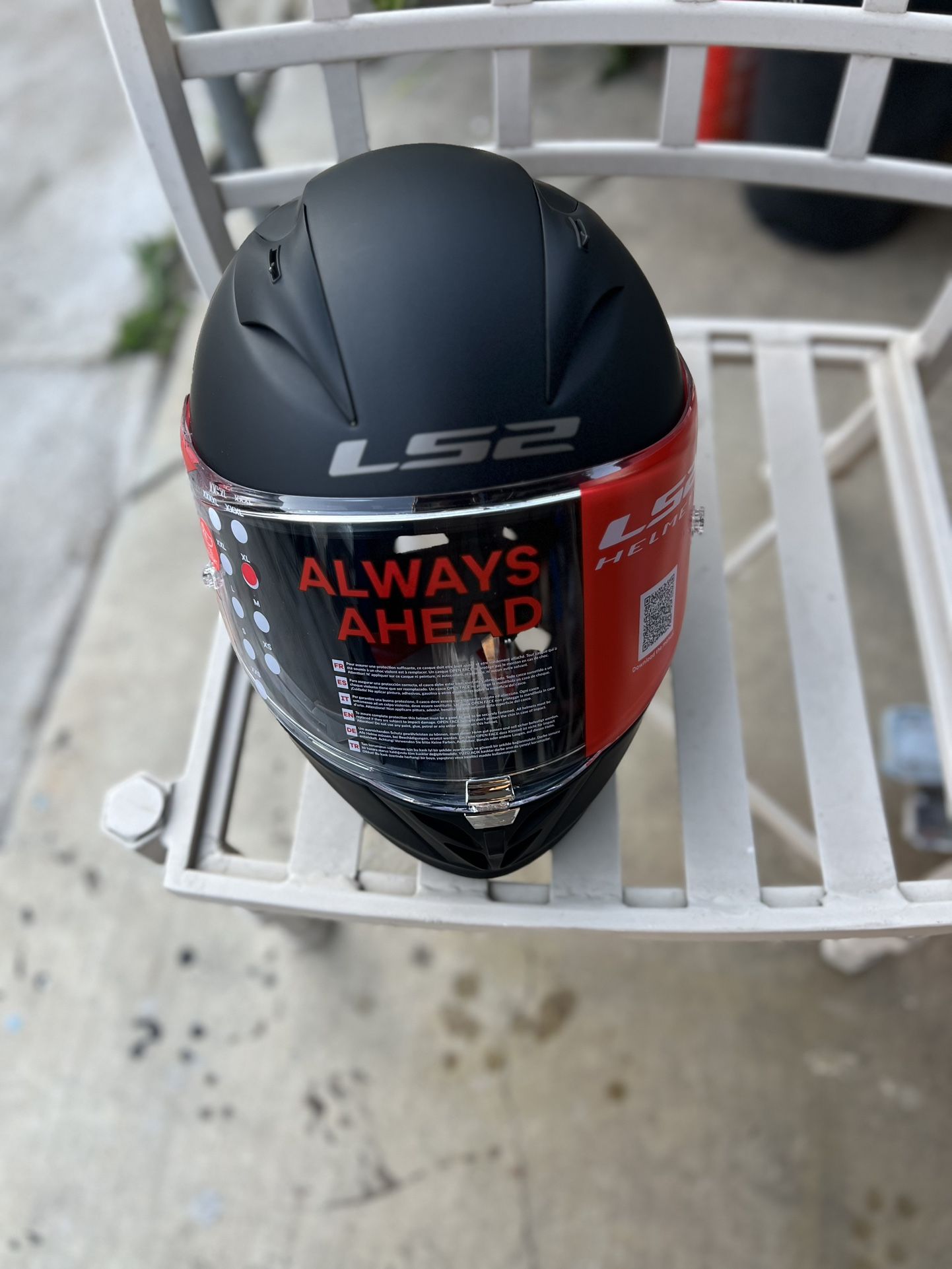 LS2 ARROW R EVO HELMET XL