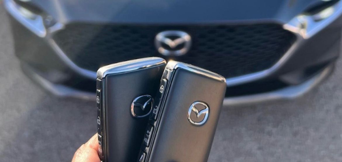 Mazda new key fob Mazda key fob