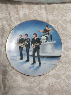 BEATLES PLATE NIB