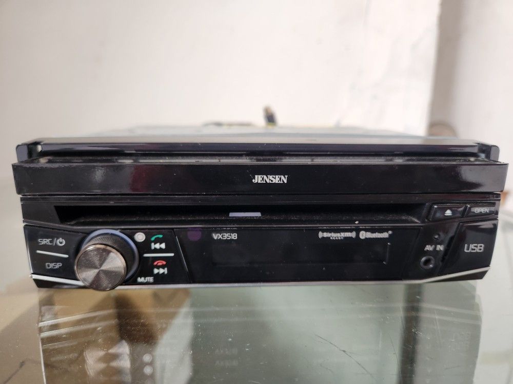 Jensen VX3518 CD DVD Bluetooth Single Din