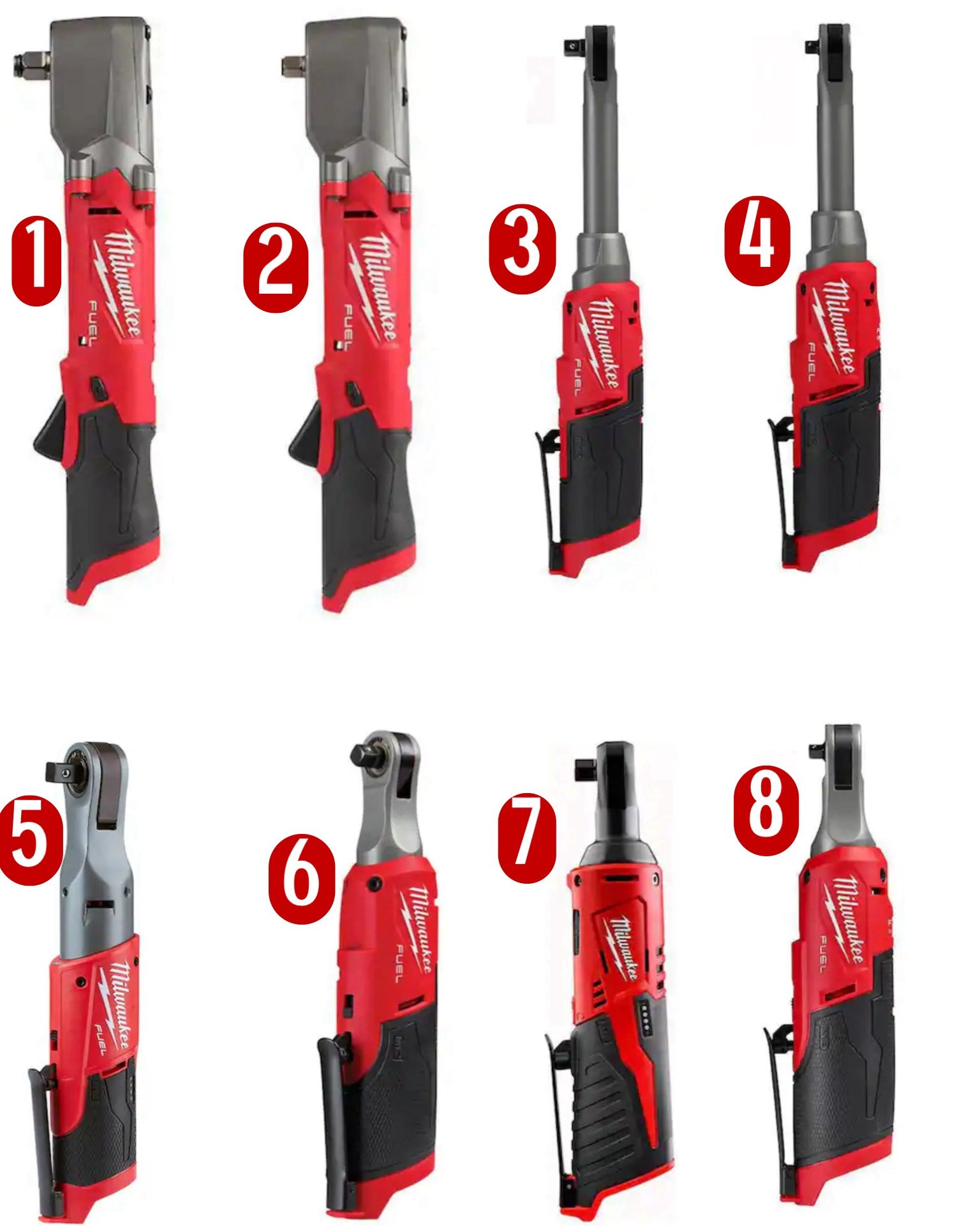 M12 Milwaukee Ratchets