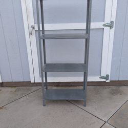 Garage Or Garden Shelving..Stored Inside Clean Garage 