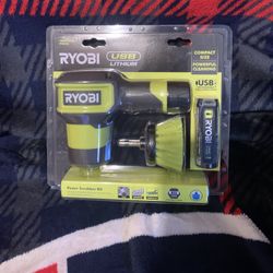 Ryobi Scrubber Kit
