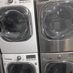 LG Lavadora Y Secadora Electrica Y Gas