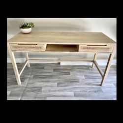 Mid-Century Modern, High End Designer Desk: Four Hands Clarita Modular Desk