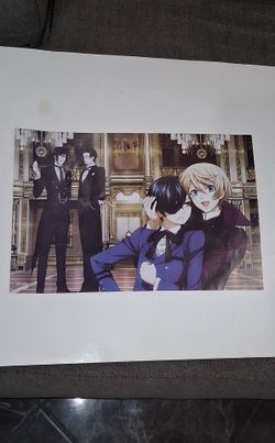Black Butler Kuroshitsuji Anime Print Poster