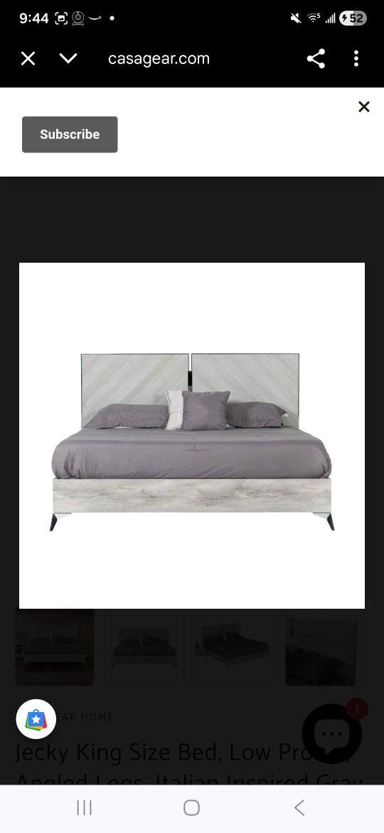 King Bed Frame