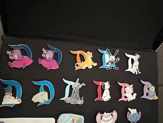 Disney D pins