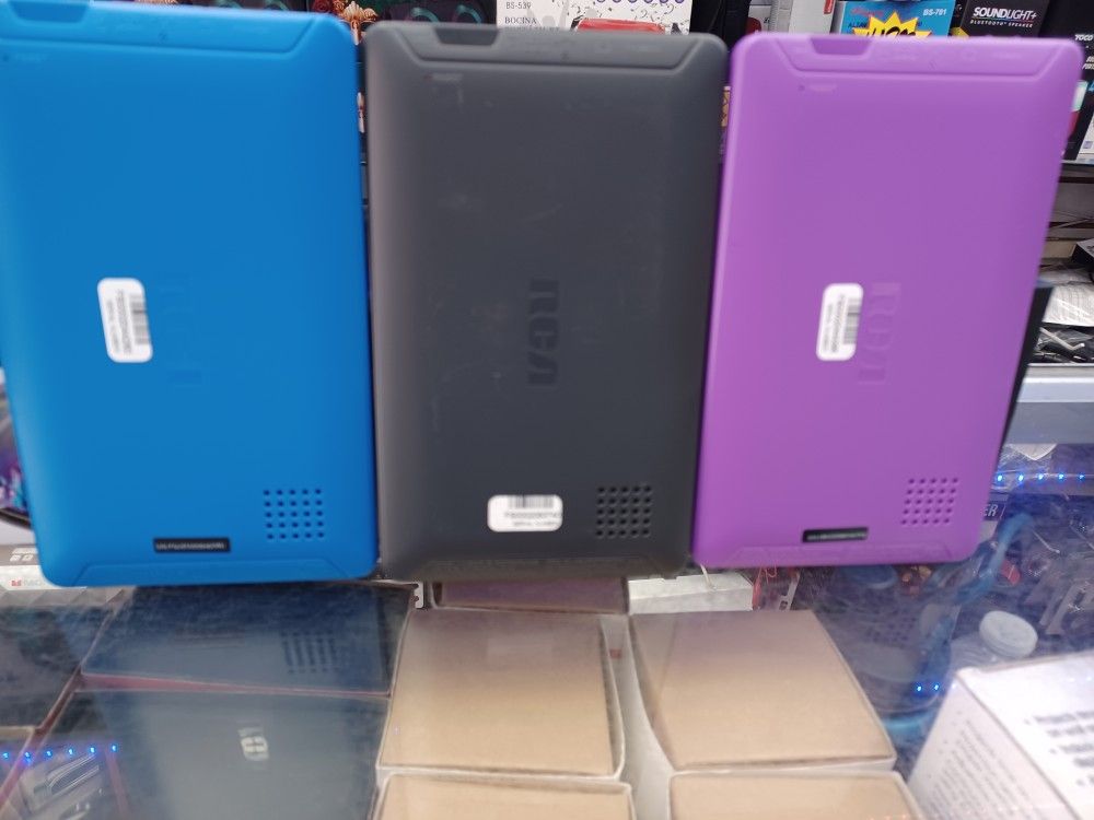 7" Screen Rca Tablets.  Webcam Bluetooth WiFi.  New In Box With Warranty