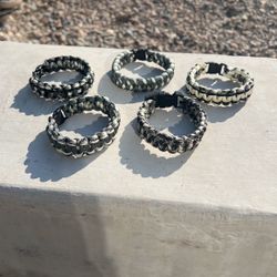 Paracord Survival Unisex Bracelets
