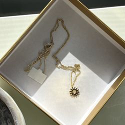 Sun Charm Necklace  - New