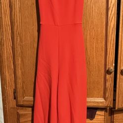 Express Red Jumpsuit