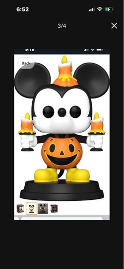 Disney Mickey Mouse Light Up Pumpkin 🎃 Funko (Price Is Firm)