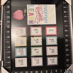 School Year Picture Frame