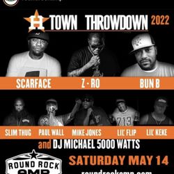 HTown Throw down Tickets 2nd Row - 2 Tickets