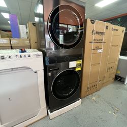 LG Washer And Dryer Set Tower