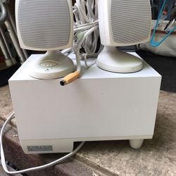 Altec Lansing Computer Speakers With Subwoofer