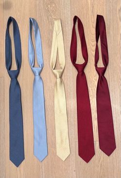 Set of 5 Men's Neckties