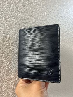 Navy Blue Epi Wallet
