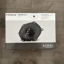 Infinity Primus PR8612cf 6x8” 2-Way Car Speakers 165W, New in Box
