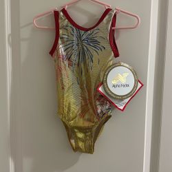 Girls New Alpha Factor Gymnastics Leotard Size 2-3 Yr