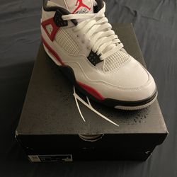 Jordan 4- Fire Red