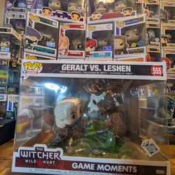 FUNKO POP: The Witcher: Geralt Vs. Leshen #555
