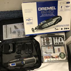 Derek 8240 Cordless Rotary Tool Kit w108 Piece Accessory Kit for