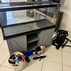 Marine Land 75 Gallon Aquarium and Fx6 Filter