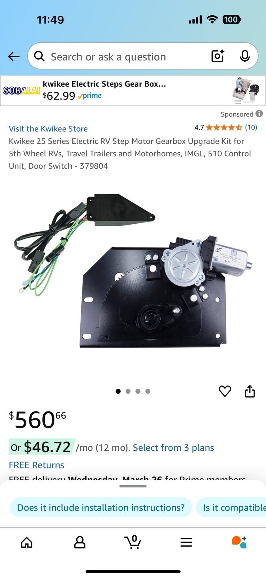 Quikee Step Kit For 25 Series