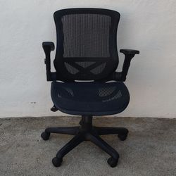 Desk Office Black Adjustable High Back Chair