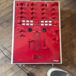 Vestax Red Beat DJ Mixer 